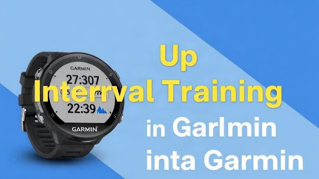 Настройка интервальных тренировок в Garmin. Какие параметры стоит задать в первую очередь