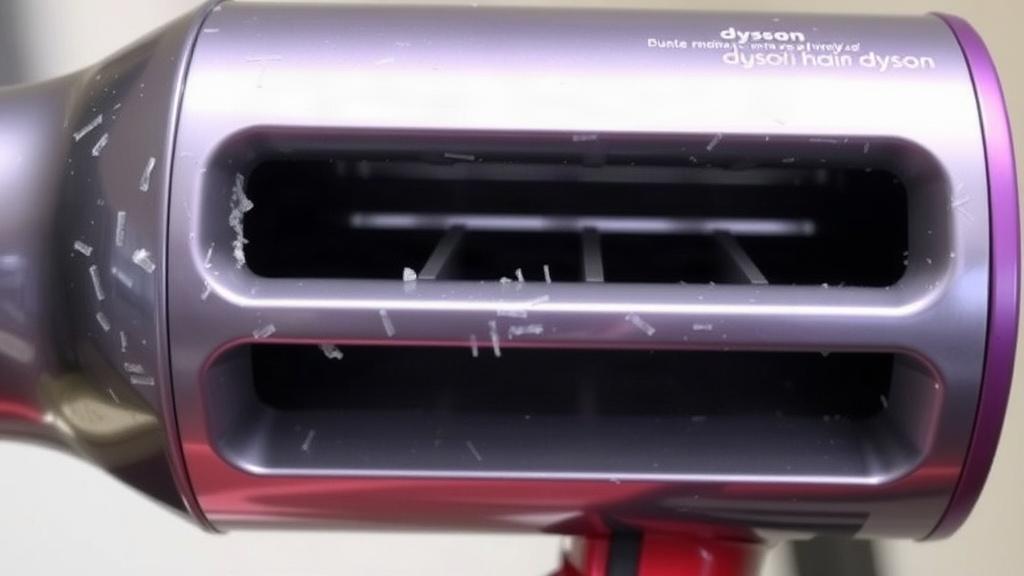 Уход за корпусом и фильтрами фена Dyson. Что делать, если на корпусе появились следы от стайлинга