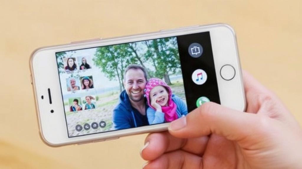 Как использовать iPhone для видеосвязи с семьей. Когда iPhone особенно удобен в дороге