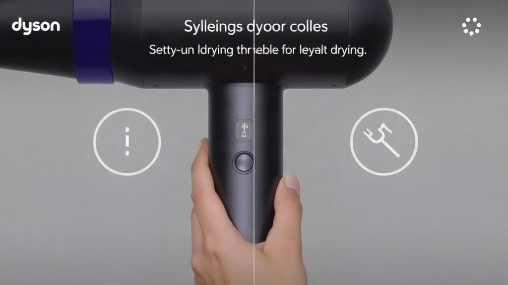 Настройка режимов сушки и укладки на Dyson. Практическая схема для повседневной сушки