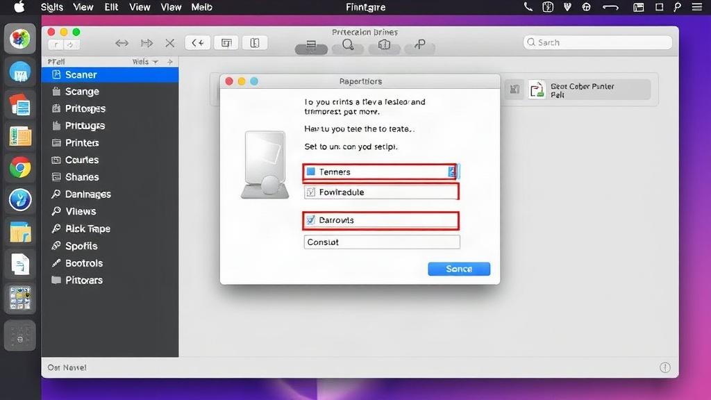 Как настроить принтер и сканер на Mac. Настройка сканирования через фирменную утилиту